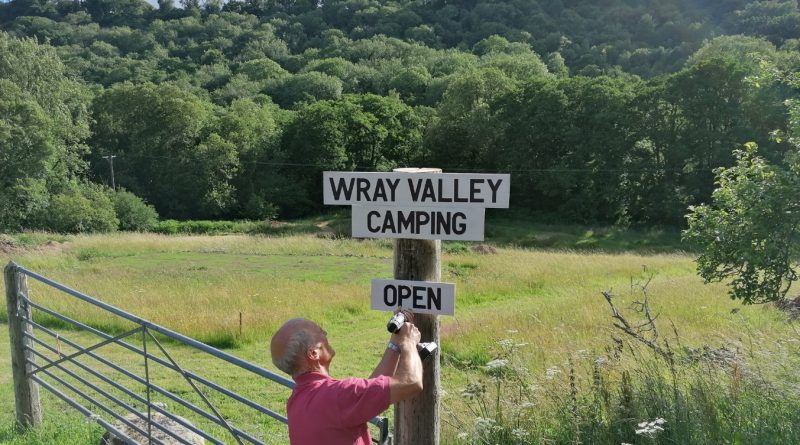 Campsite Open on Dartmoor