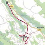 Lustleigh Linger walk route map