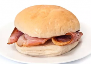 a bacon bap