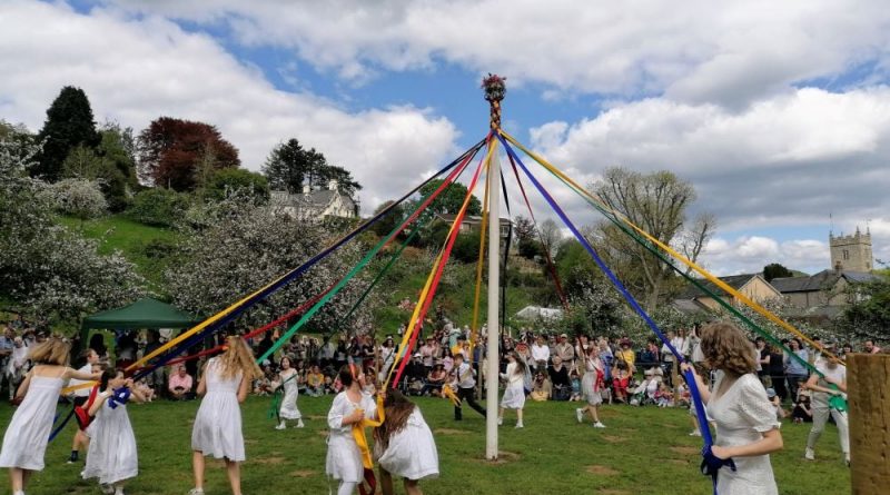 May pole dancing